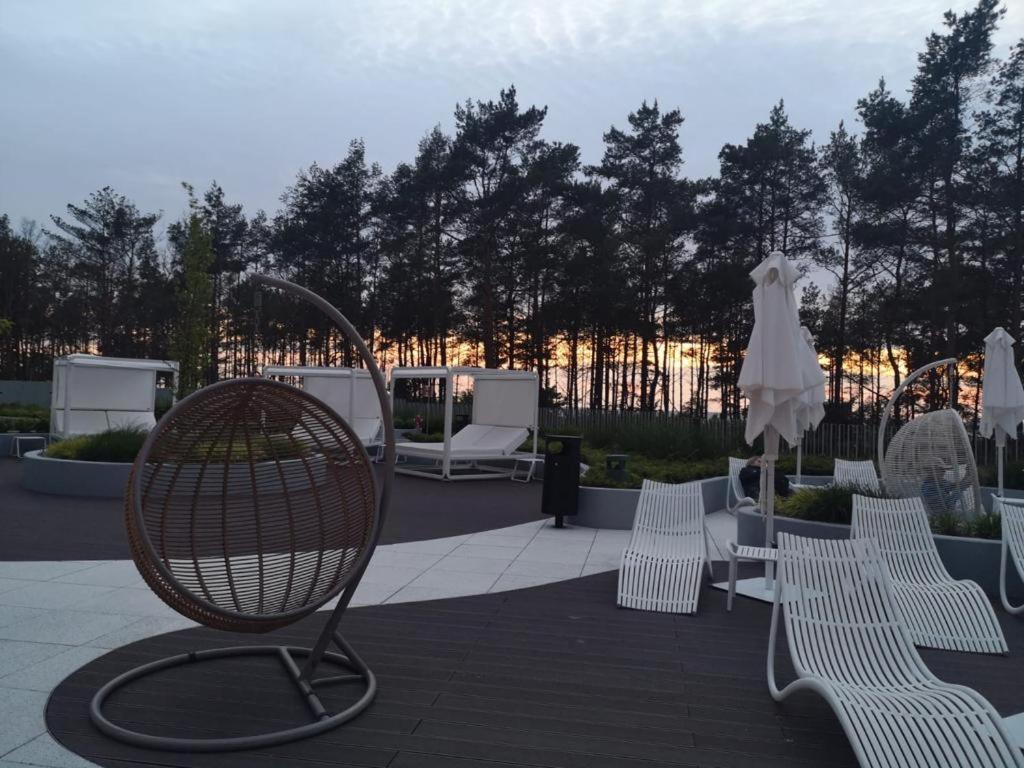 Apartament Blue Lagoon A542 W Wave 미엥지즈드로예 외부 사진